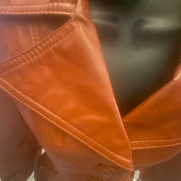 70s Vintage Prices of Oakland Genuine Leather Trench Coat - Picture 14 of 15